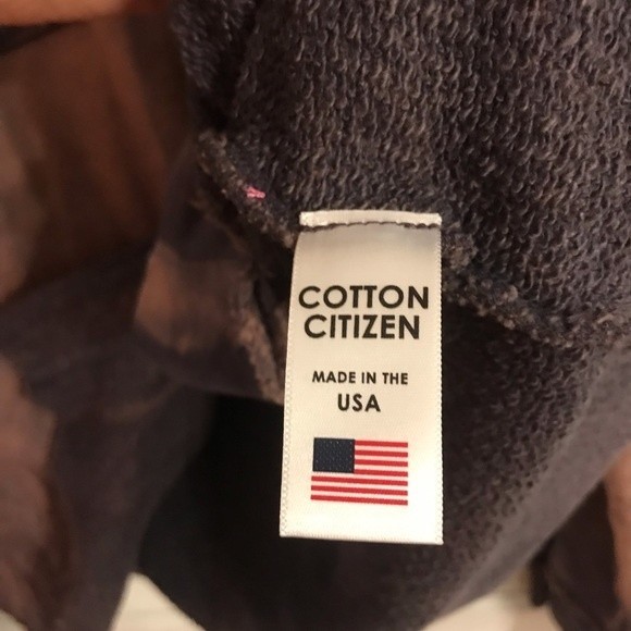 NWT Cotton Citizen Brooklyn Buttondown in Faded Pink/Blue Tie Dye, Size S - Picture 8 of 12